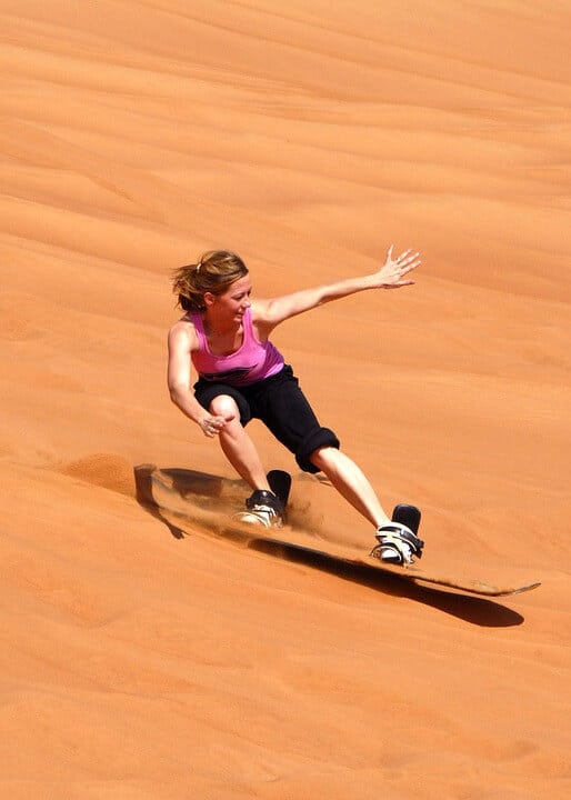 sandboarding